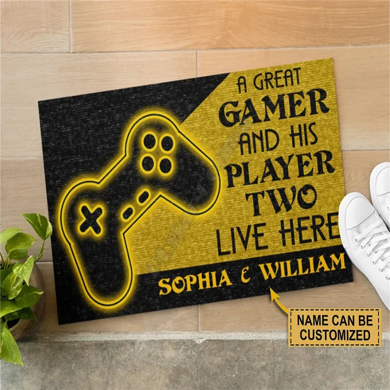 

Personalized A Great Photographer And The Best Shoot Of His Life Live Here Doormat Non Slip Door Floor Mats Decor Porch Doormat