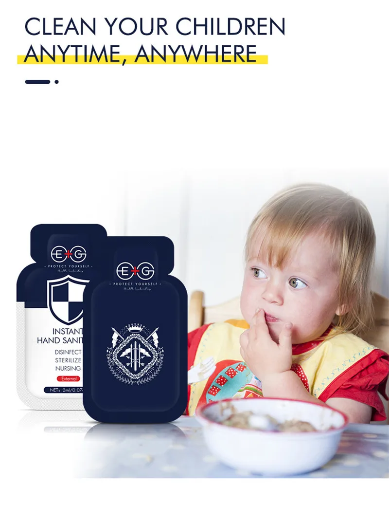 

5/10 pcs Portable Disposable Outdoor Cleansing Fluid Travel Mini Hand Sanitizer No Washing 99.9% Anti Bacteria gel CE FDA