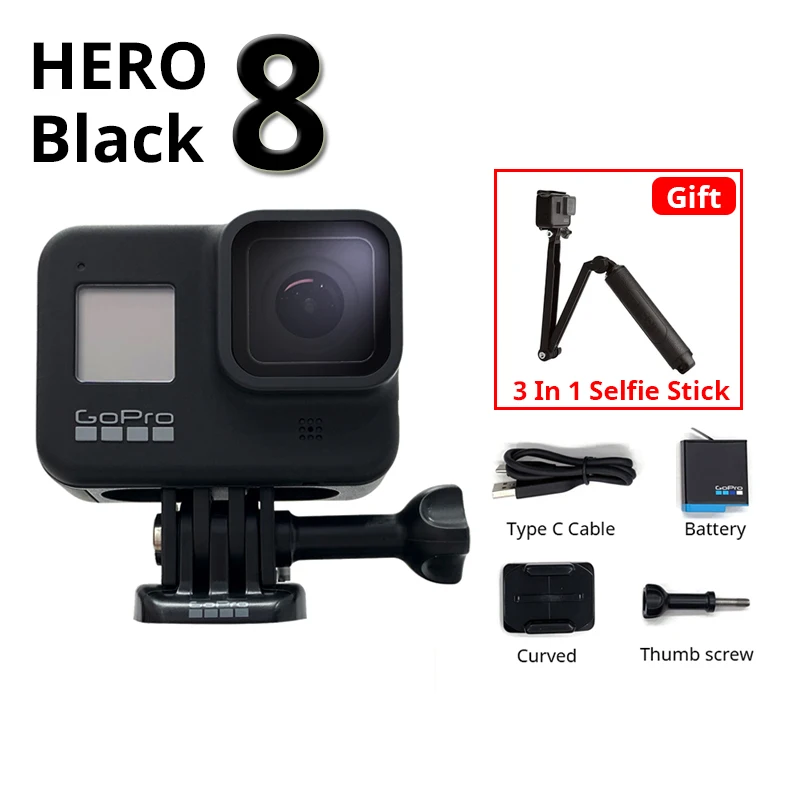 Новые характеристики в модели HERO8 Black|Экшн-камеры| |