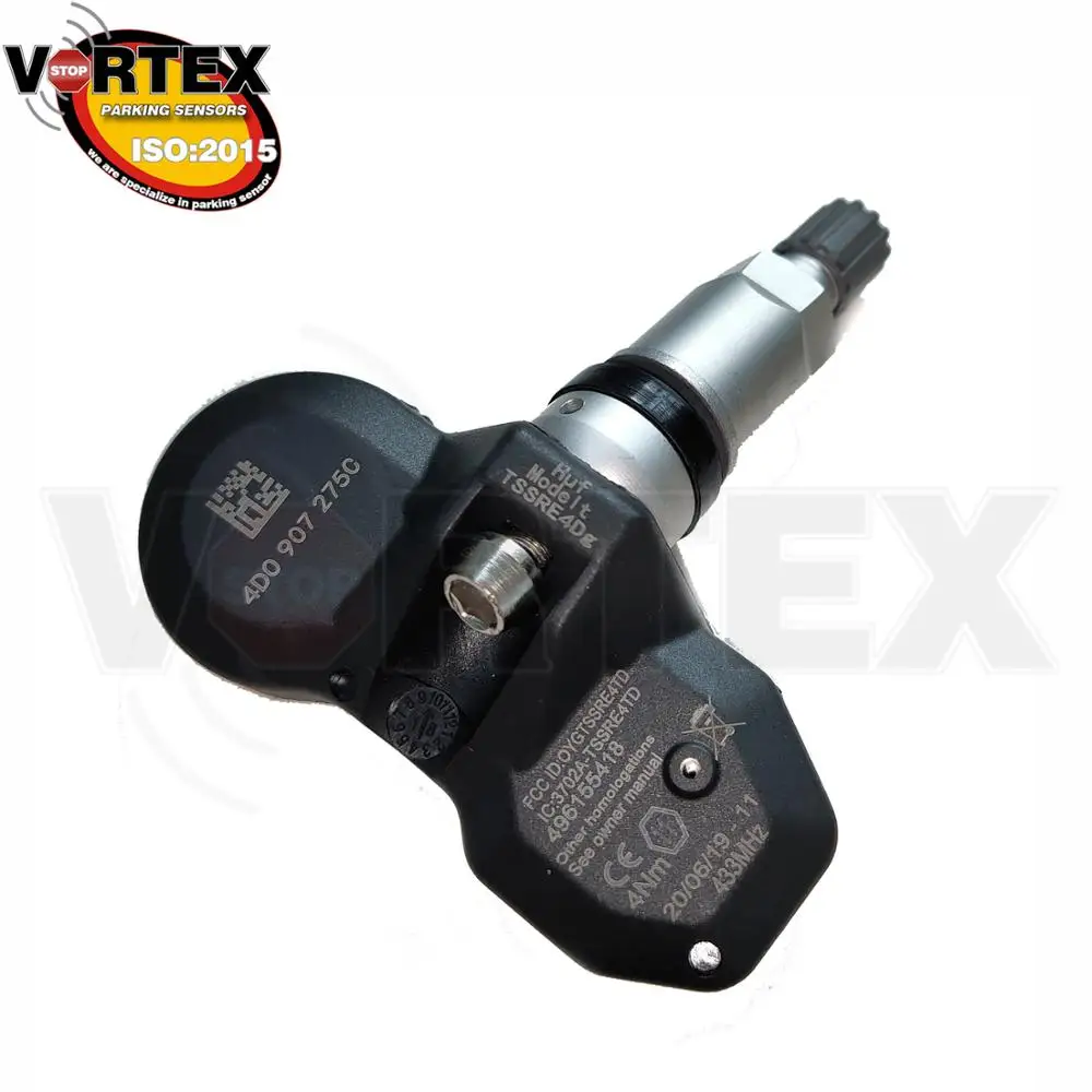 Датчик контроля давления в шинах 4 шт. 433 МГц 224549 TPMS для VOLKSWAGEN PHAETON 2004-2006 4D0907275C |