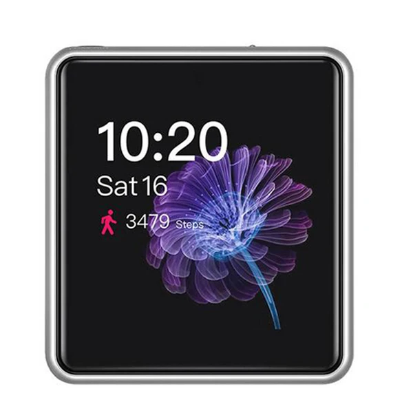 Silver FiiO M5 ультра-портативный аудио плеер высокого разрешения AK4377 цап поддержка USB ЦАП функция счетчика шагов - Цвет: Silver
