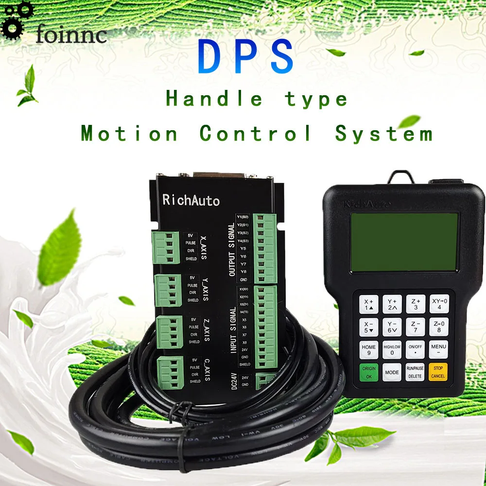 

RichAuto-DSP A11 CNC A11S A11E Motion Controller, 3 Axis Remote Control for CNC Engraving and Cutting, English Version