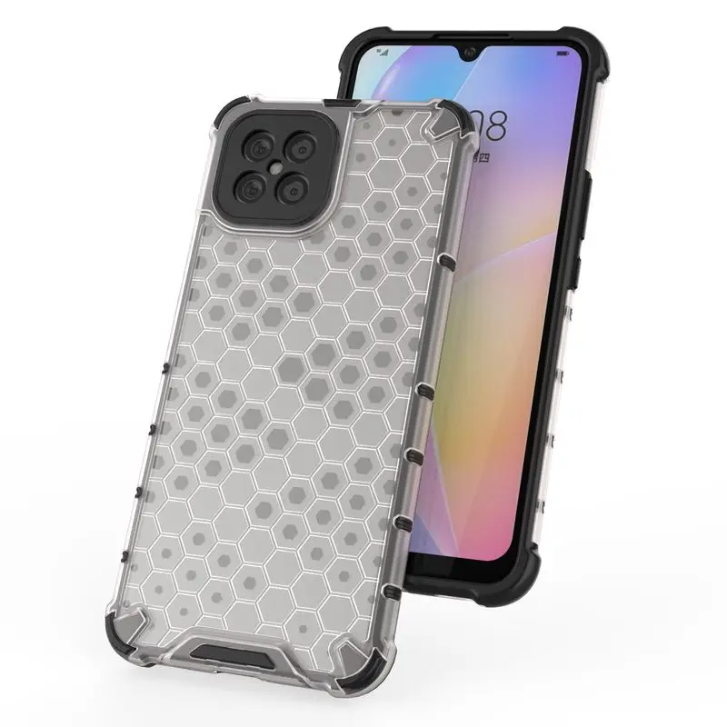 

Huawei Nova 8 SE Case Fashion Honeycomb Frosted non-slip PC shockproof protection Back Cover For Huawei Nova 8 SE Phone Cover