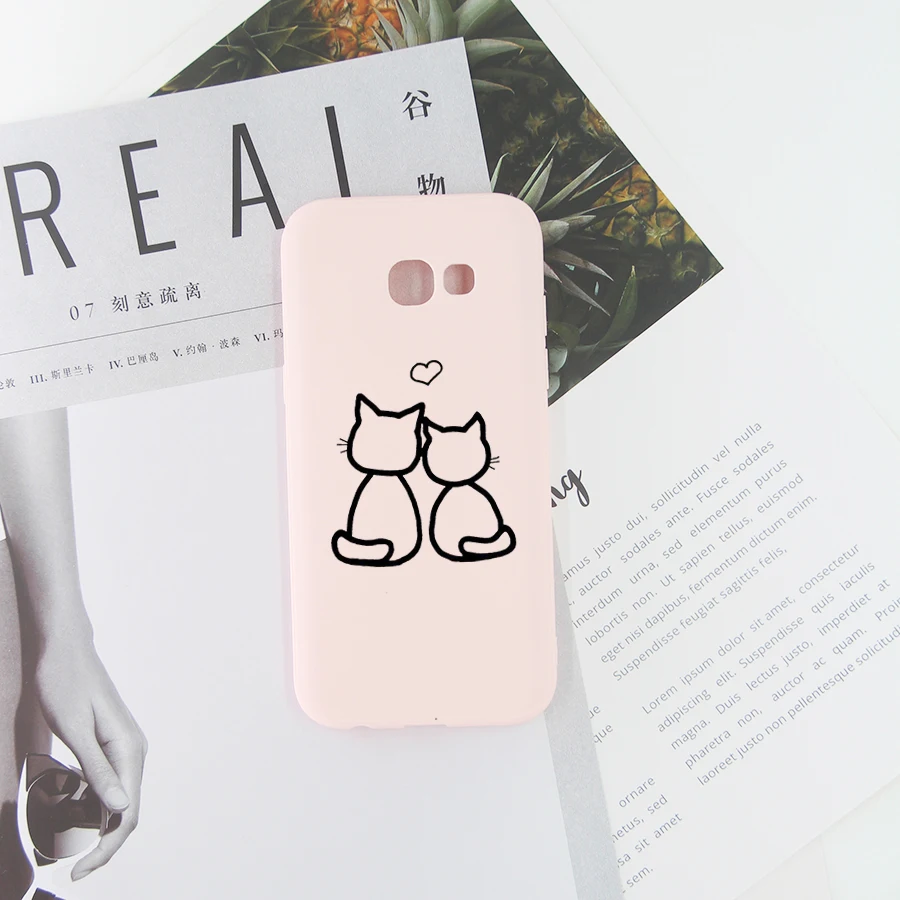 Силиконовый чехол для телефона e чехлы Samsung A5 2017 Galaxy 2017|Бамперы| |