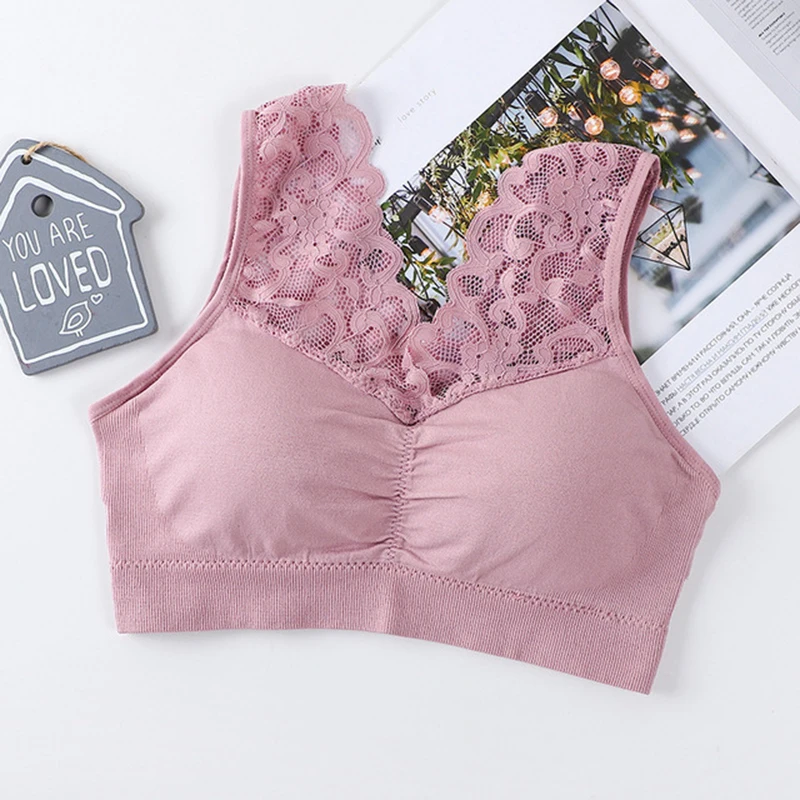 

Sexy Bras Women Lace Bra Tops Women Intimates Push Up Sports Bra for Women Breathable Fitness Gym Bra Plus Size