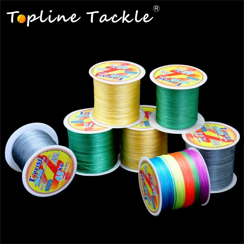 Плетеная рыболовная леска 4 нити 100 м Тонущая японская плетеная для рыбалки