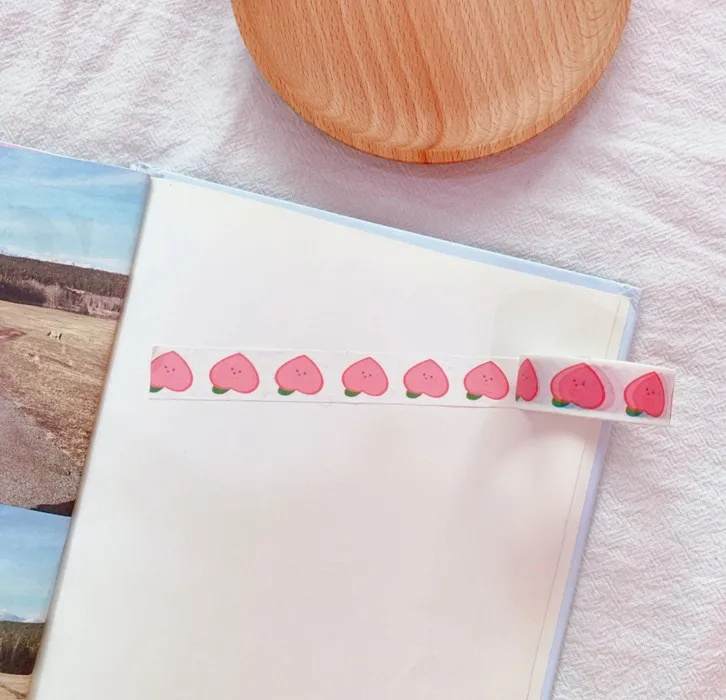 1 шт. Облако Цветок Улыбка Медведь вишня васи лента DIY планировщик Маскировочная лента клейкие наклейки с лентами Декоративные Канцелярские Ленты