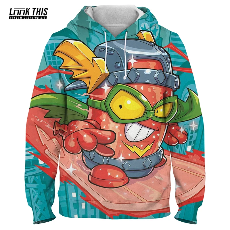 

Superzings 3d Casual Hooded Pullover Clothes Sweatshirt Girls Fleece Hoodie Clothes Ladies Women's Oversized Hoodies Long Sleeve