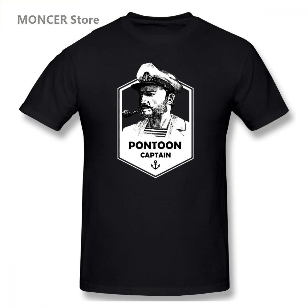 

Pontoon Captain Pontoon Captain Hk(3) Sarcastic Men's Basic Short Sleeve T-Shirt R161 Tops Tees