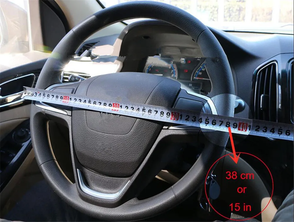 Чехол на руль автомобиля 38 см аксессуары для салона Jeep Liberty Trailhawk Commander Hurricane Gladiator |