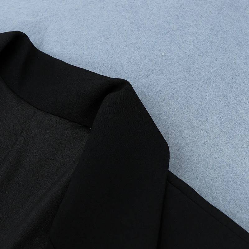 INDRESSME, новинка, модный блейзер с v-образным вырезом, на молнии, с длинным рукавом, приталенный брючный костюм с разрезом, в стиле панк, комплект из двух предметов