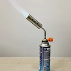 Горелка для огнемет, Сварочная горелка, бутановый газовый факфонарь, уличный инструмент для кемпинга, барбекю, зажигалка, нагревательное сварочное оборудование