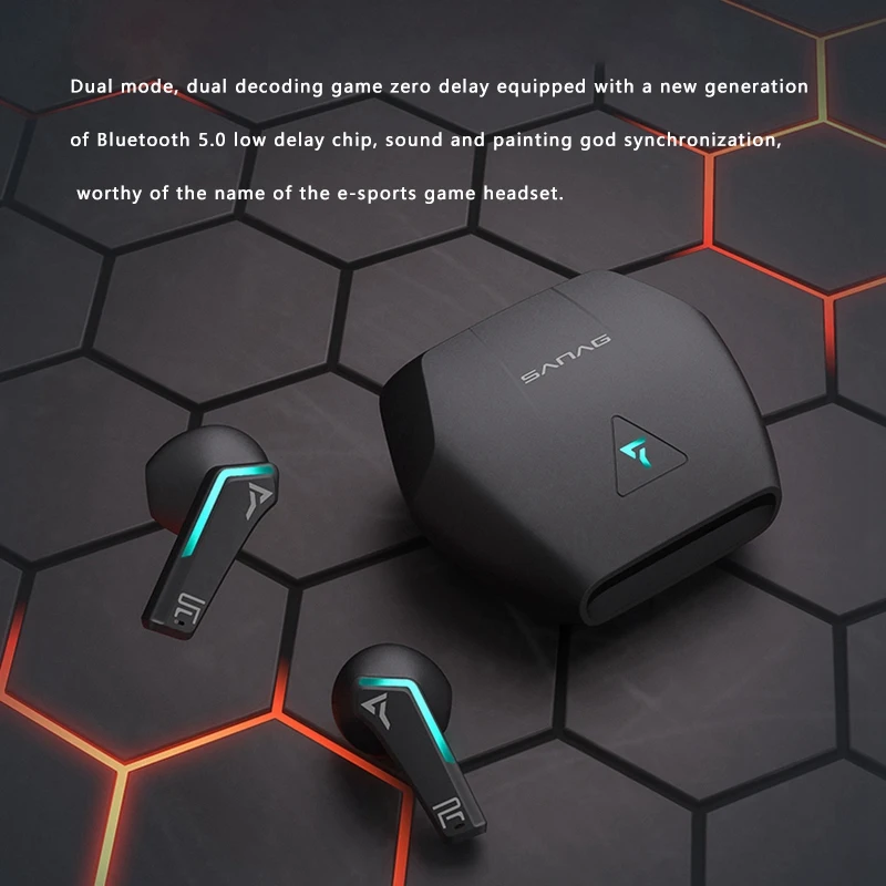 

Sanag XPRO TWS Bluetooth-compatible Earphones Stereo Wireless Earbuds Touch Control Noise Cancelling Gaming Ear Buds