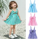 Летнее платье для маленьких девочек 2020, Пляжное платье, одежда для малышей