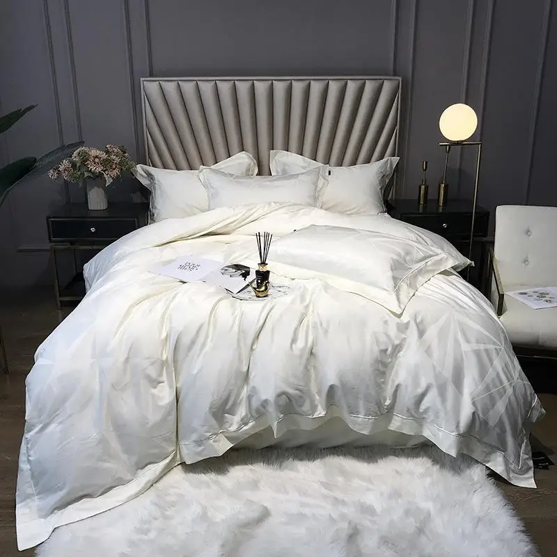 50 постельного белья из 4 предметов king size дань комплект шелковых одеял Короткие