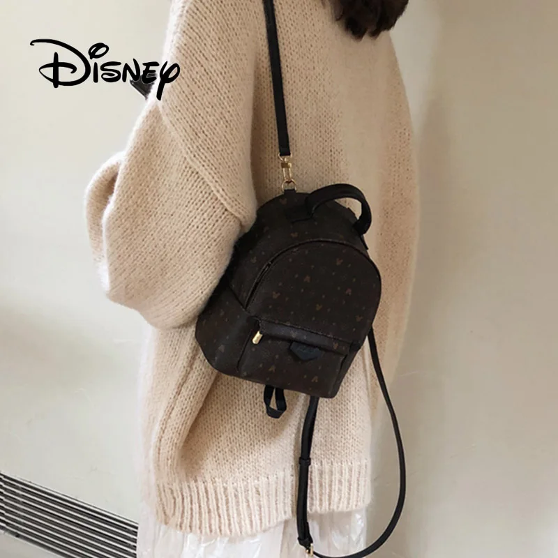 Disney Mickey винтажная сумка с принтом женская из искусственной кожи для девочек