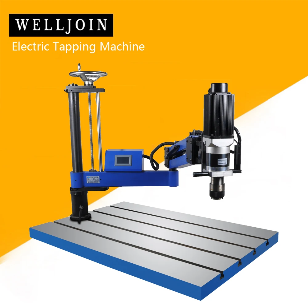 Расширенный Универсальный Электрические гайконарезной станок с углом обзора 360