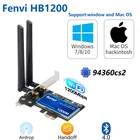 Двухдиапазонная Wi-Fi-карта MacOS Hackintosh BCM94360CS2, FV-HB1200 Мбитс, Bluetooth 1200, PCI-E, беспроводной Wi-Fi-адаптер 802.11ac, 4,0