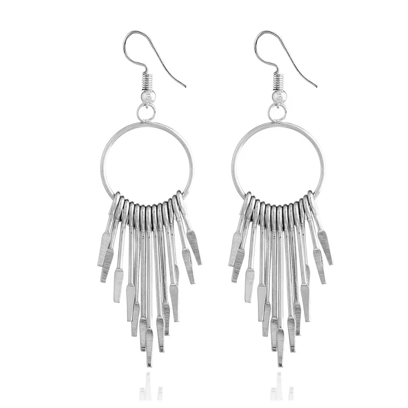 

100pcs / lot exquisite Korean fashion sweet simple tassel temperament Earrings
