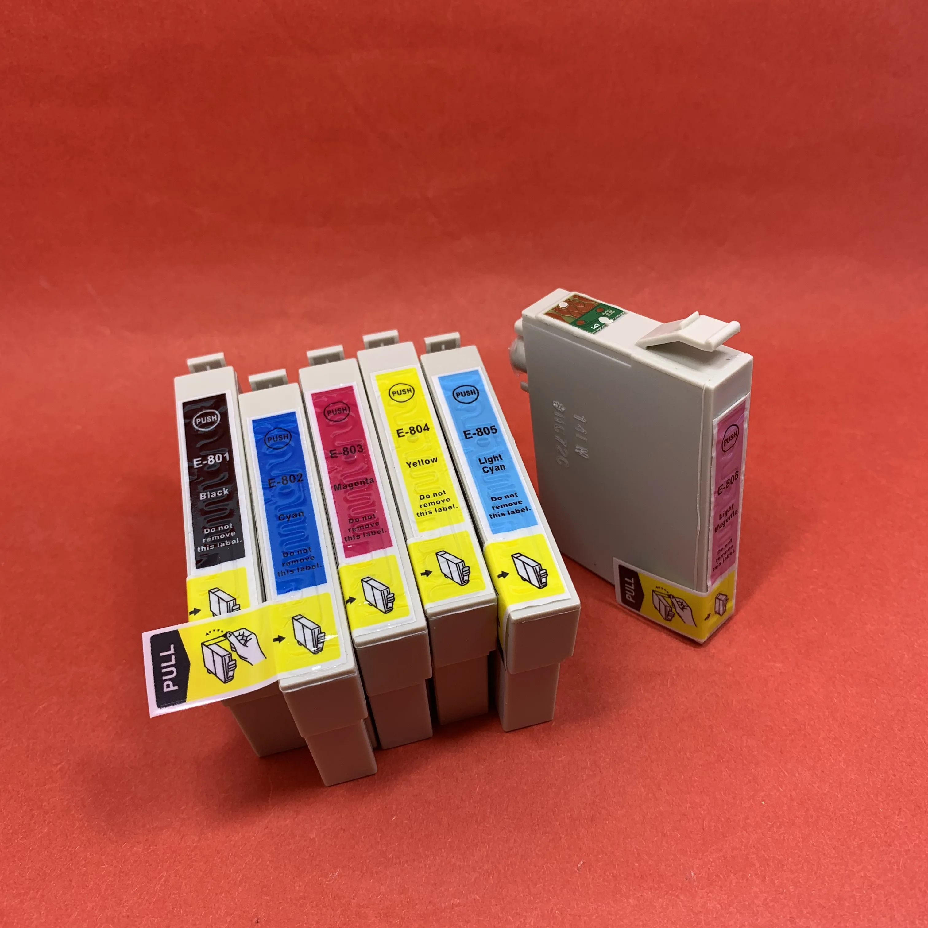 YOTAT совместимый чернильный картридж T0801 T0802 T0803 T0804 T0805 T0806 для Epson Stylus Photo