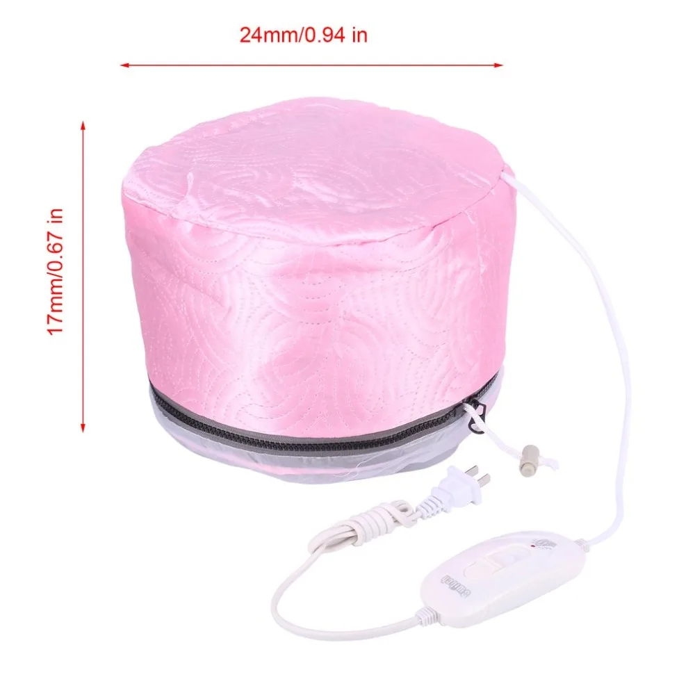 Пароварка крышки сушилки Электрический нагревающий колпак для волос термальная