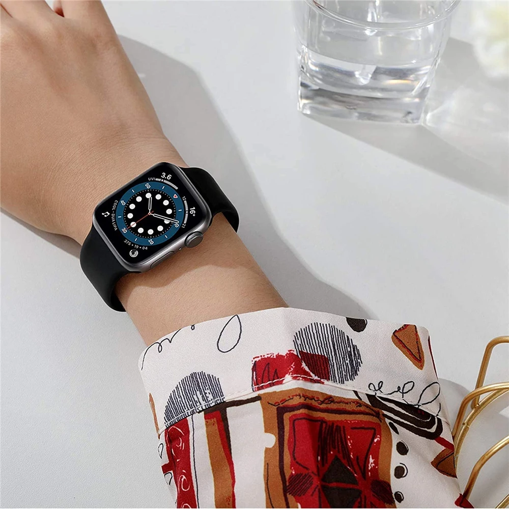 

Screen Protector For Apple Watch Series 6/SE/5/4 44mm 40mm Film 3D Curved Edge Anti-Scratch Bubble Free HD Flexible Protector