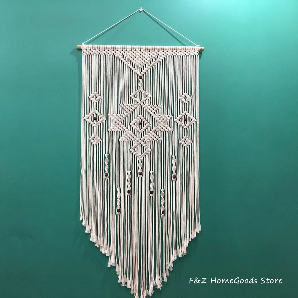 

Boho Home Decor Macrame Wall Hanging Tapestry Nordic Bohemian For Living Room Bedroom House Apartment Dorn Decoration