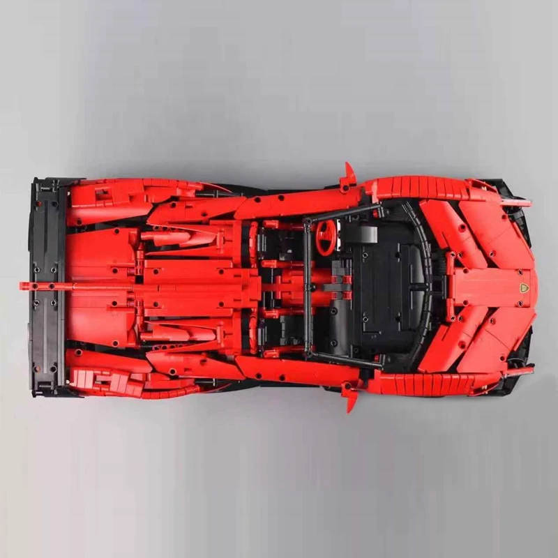 Technic 13079 приложение RC автомобиль MOC-10559 Veneno Roadster с функцией двигателя строительные блоки кирпичики игрушки подарок для детей