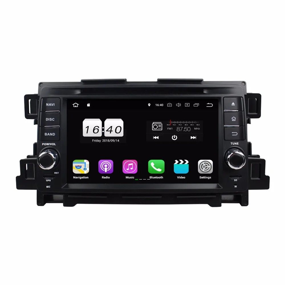 1024*600 Android 8 1 для Mazda CX-5 2011 2012 четырехъядерный 2 Гб ОЗУ Автомобильный мультимедийный