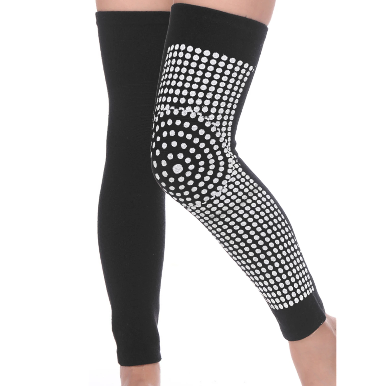 1 пара точечно матричный САМОНАГРЕВАЮЩАЯСЯ коленный бандаж для спортивные