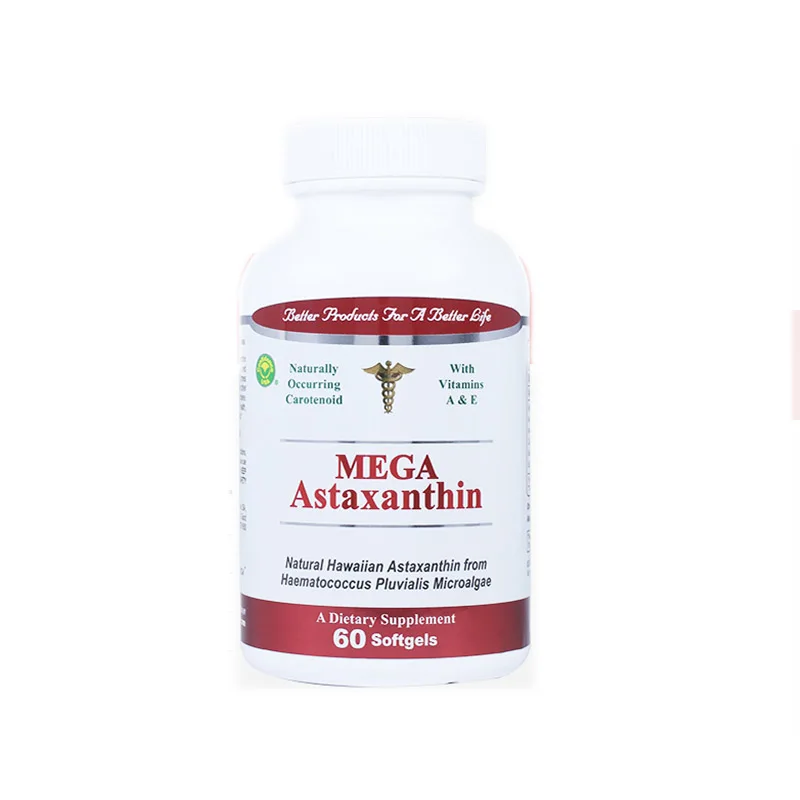 Confidence Natural Astaxanthin Compound Soft Capsules 60 Capsules/Bottle Free Shipping