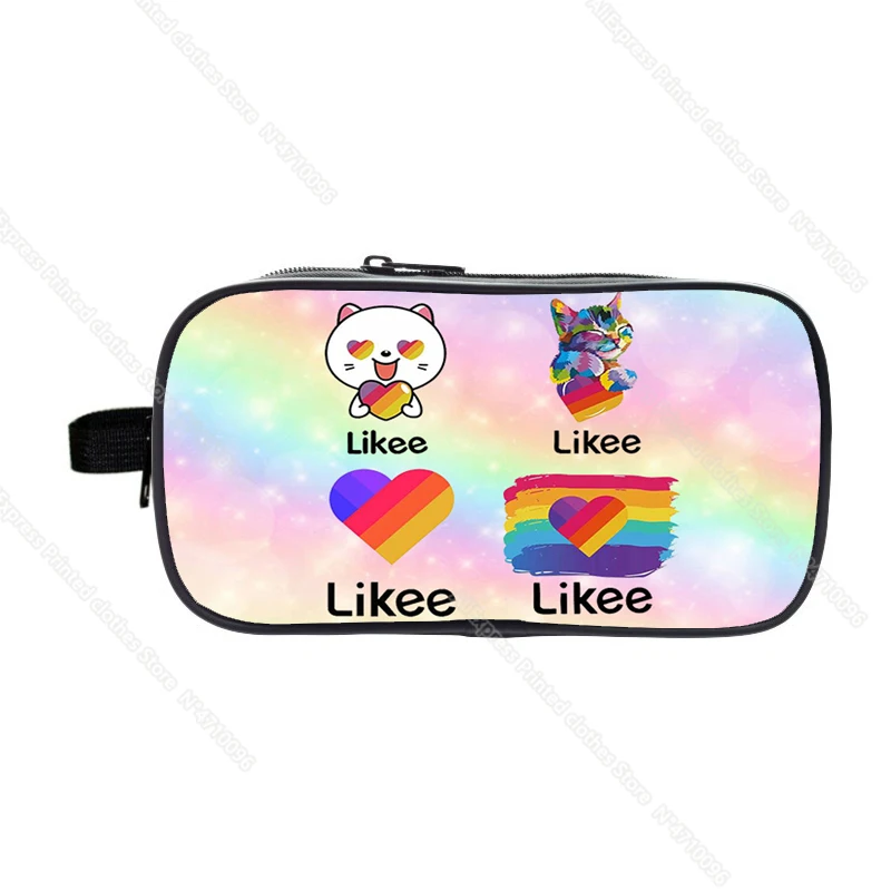 Пенал 3D &quotLIKEE 1 (как видео)&quot Чехол для карандашей Likee App косметический чехол s