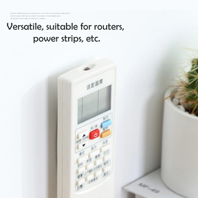 NewWall-Mounted Sticker Punch-free Plug Fixer Home самоклеящаяся розетка фиксатор кабельный провод