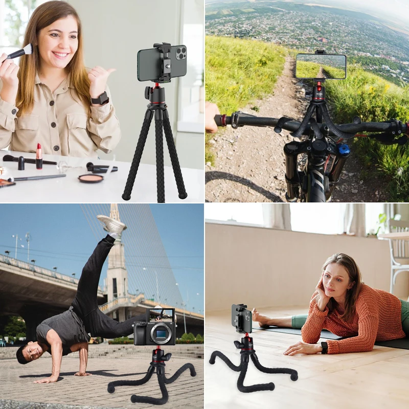 Гибкий мини-штатив Осьминог Ulanzi MT-11 штатив для смартфонов iPhone DSLR SLR-камер Gopro