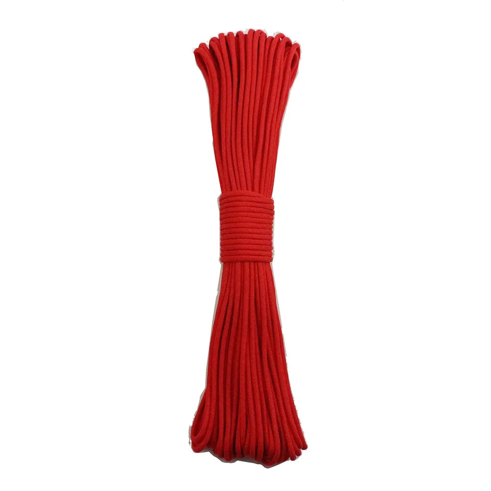 

31m 101ft Dia.4mm 7 Stand Cores Paracord Lanyard Camping Climbing Rope Survival Tool Parachute Cord Hiking Paracord Clothesline