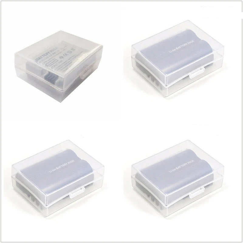 Plastic Li Battery Storage Box Case Holder Camera for Sony Samsung Canon Nikon DSLR PSP Battery LP-E8, LP-E5, NB-10L,LP-E5,10L