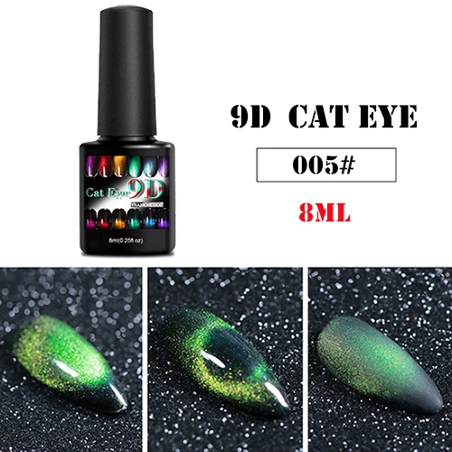 9D cat eye 05 8 мл 9D Galaxy магнитные солнцезащитные очки "кошачий глаз", гель, лак для ногтей, Лаки блестящие солнцезащитные очки "кошачий глаз" гель лак для ногтей замочить от УФ-светодиодный лак для ногтей лак Гель-лак Нагель - Цвет: 9D cat eye 05