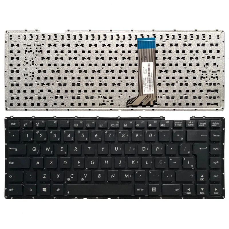 

New Brazil Laptop Keyboard For ASUS X451 X451E X451M 1007CA X452 X451C F401E V451 A450LC R409E Without Frame