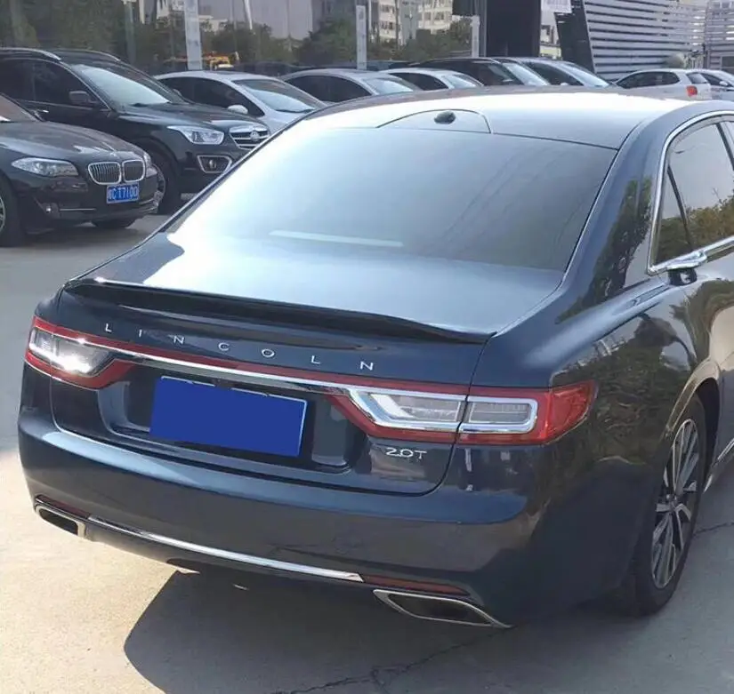 

High quality Carbon Fiber Car Rear Trunk Lip Spoiler Wing Fits For Lincoln MKZ 2014 2015 2016 2017 2018 2019