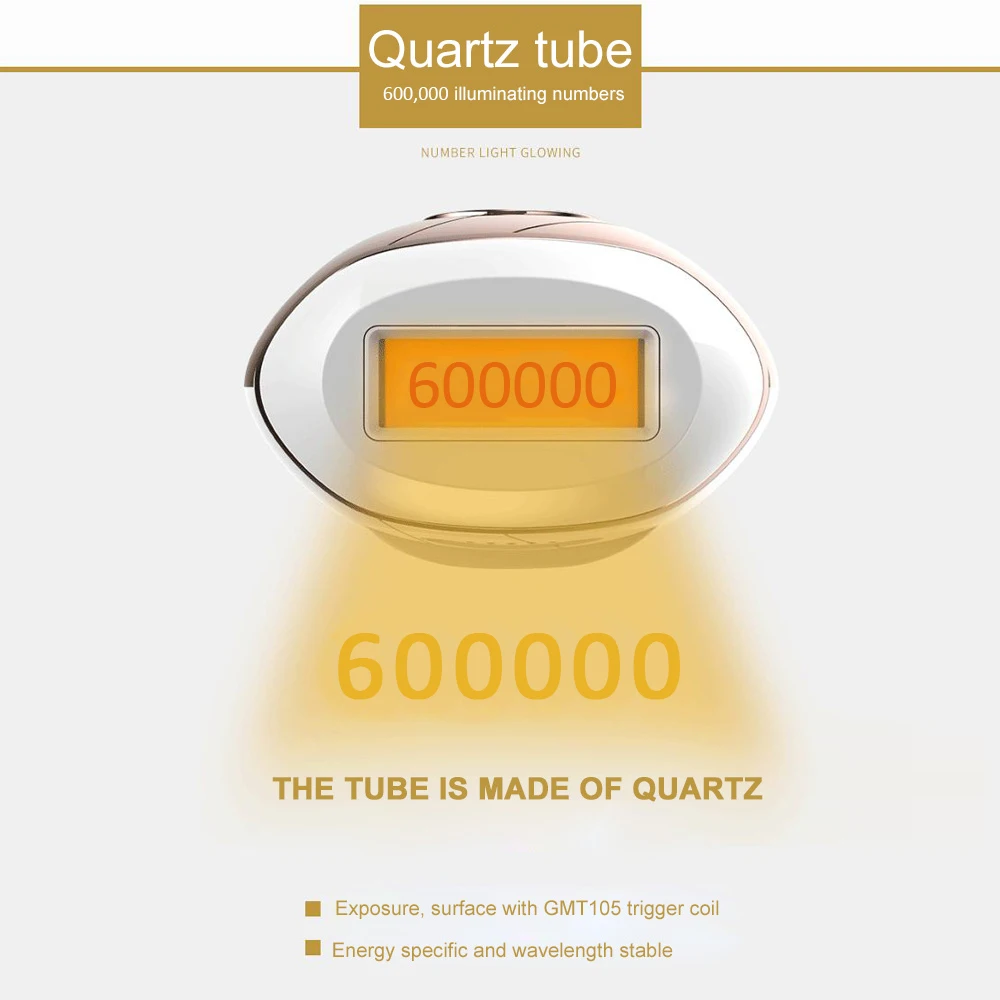 Мини Ручной IPL лазерный эпилятор 600000 депилятор аппарат для всего тела лица
