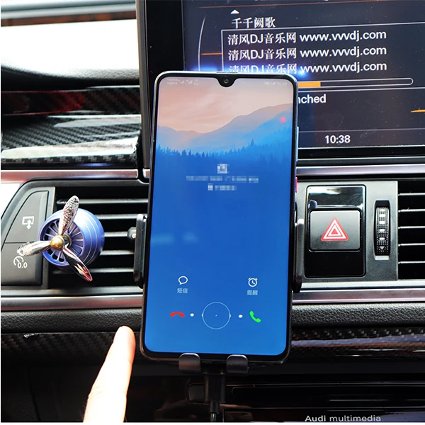 Автомобильное беспроводное зарядное устройство для iPhone Xr X гравитационная