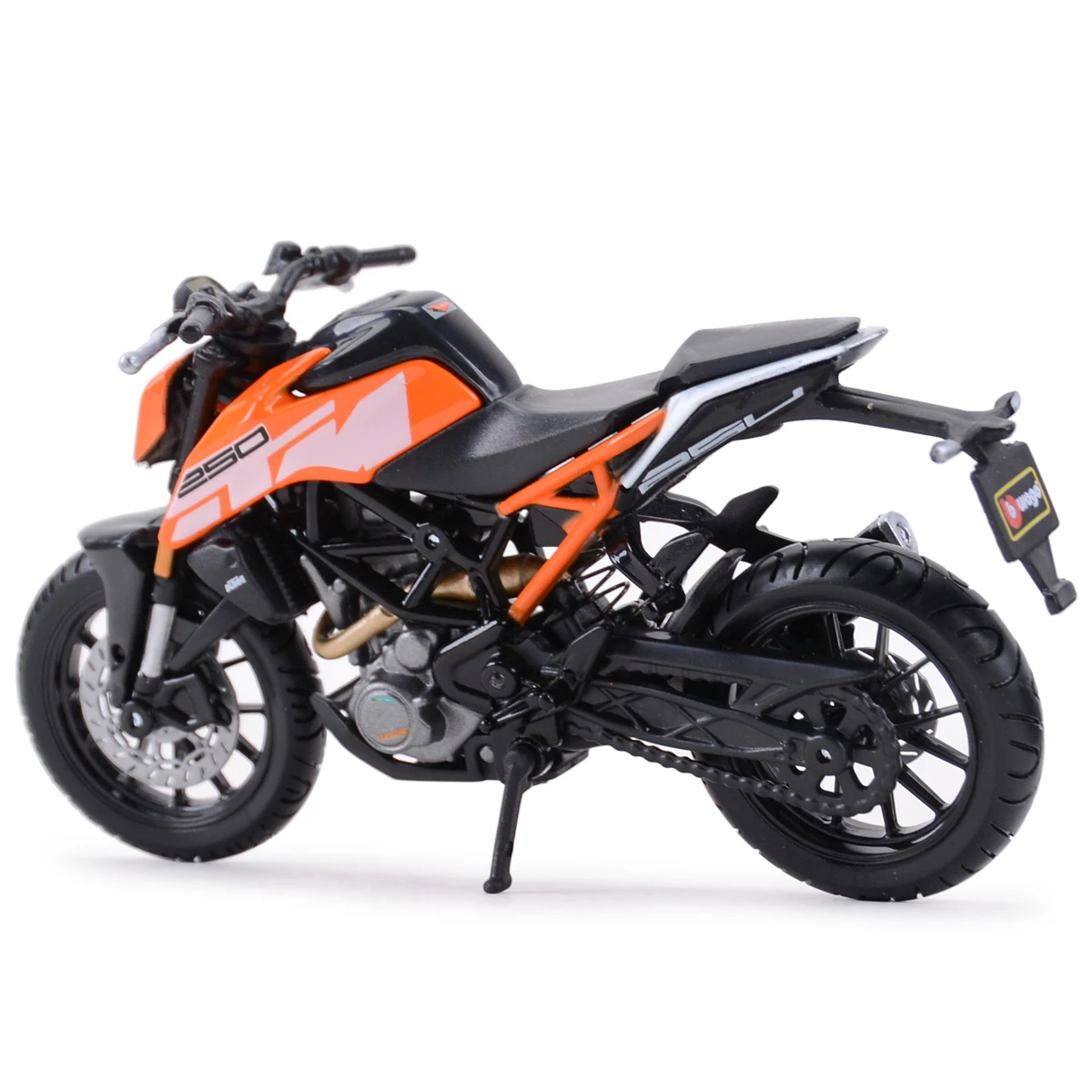 Bburago 1:18 KTM 250 Duke veh&iacute;culos fundidos a presi&oacute;n juguetes de modelos de motocicletas coleccionables-3