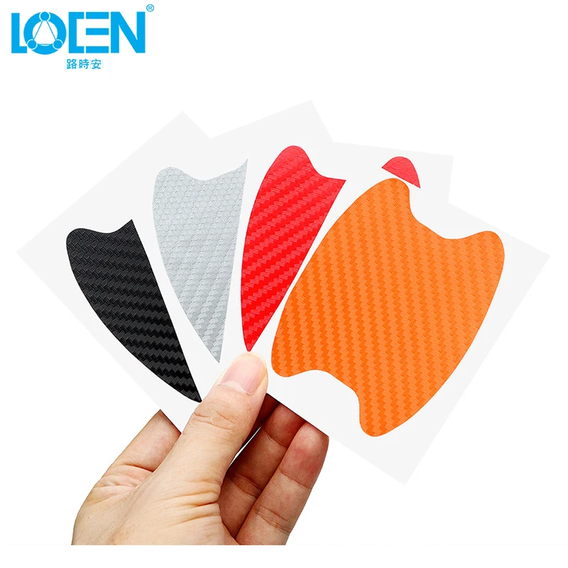 4 шт./компл. защита ручки автомобиля стикер Fil устойчивые к царапинам покрытие для