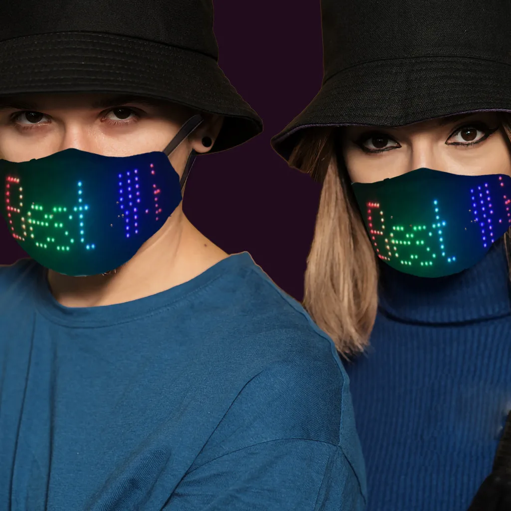 Сделай сам со светящимися вставками Маска вечерние Половина многоразовые