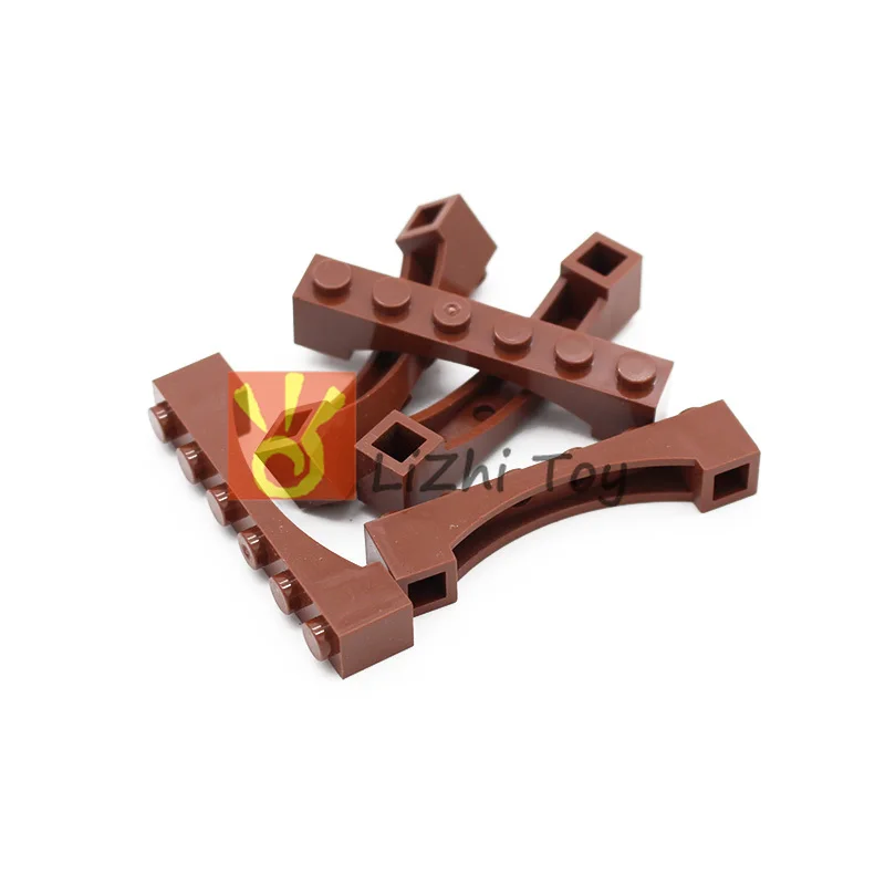 Кубики MOC 92950 свод кирпича 1x6 приподнятая АРКА сделай сам развивающие блочные