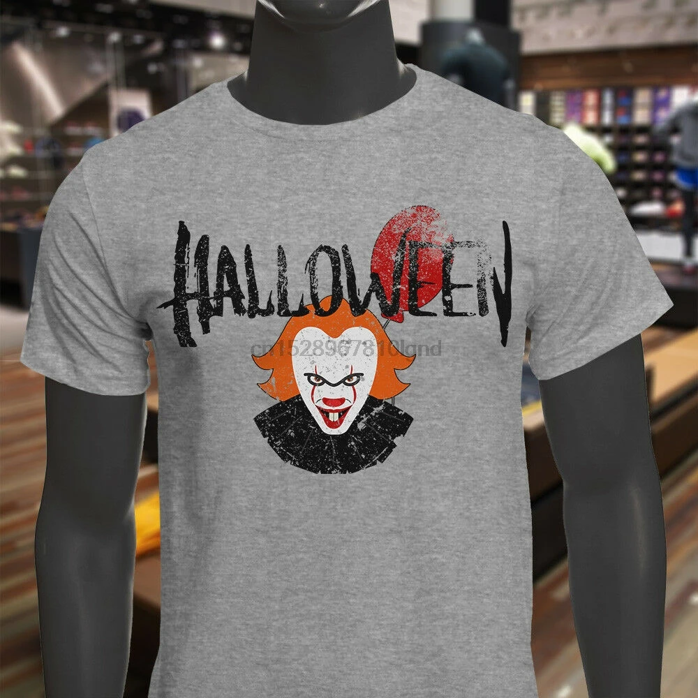 Страшный танцующий клоун Хэллоуин поплавок Pennywise это мужская серая