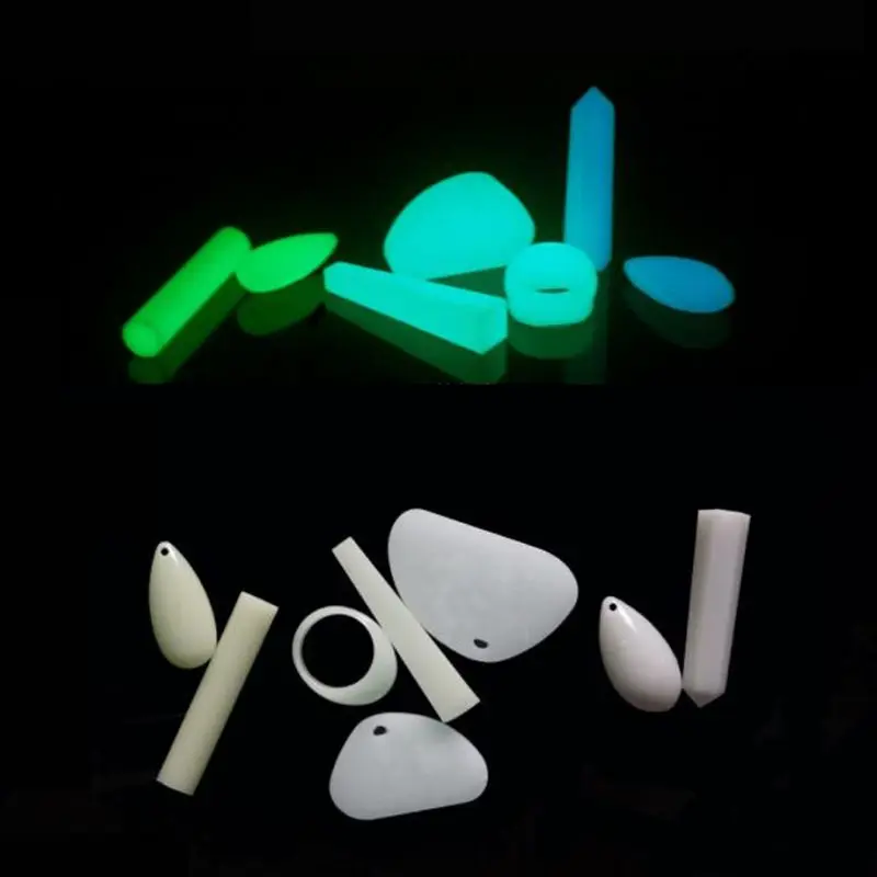 

12 Colors Glow in The Dark Powder Skin Safe Epoxy Resin Luminous Pigment Nail Polish Slime Acrylic Paint Jewelry Making