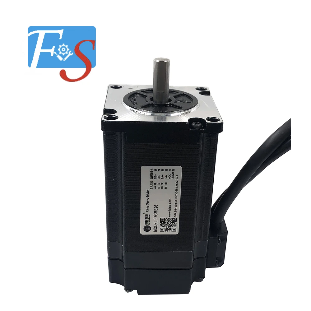 ЧПУ Leadshine 2 Фаза 2.6N.m замкнутый шлейф шаговый двигатель 57CME26 + CL57losed петля