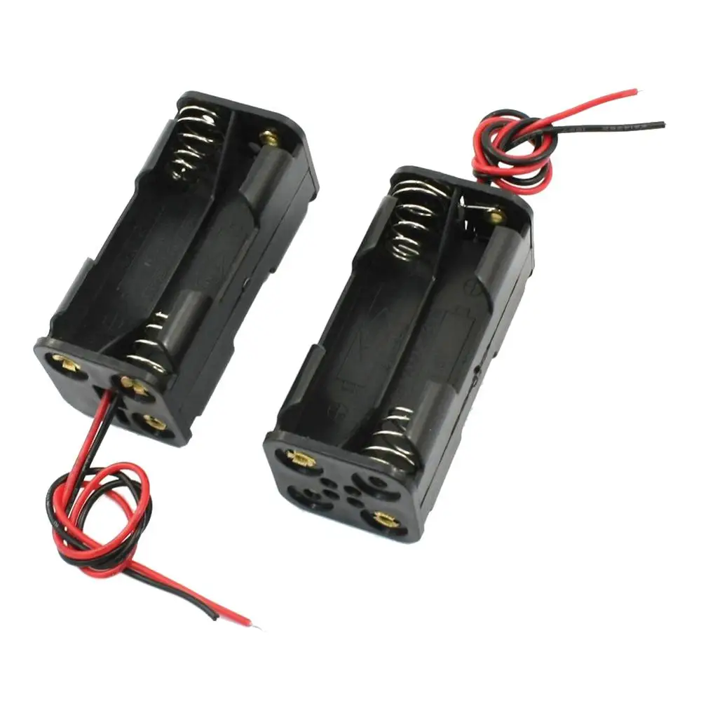 20 шт./лот двухслойный черный аккумулятор MasterFire 4x1 5 В AAA задняя крышка-держатель