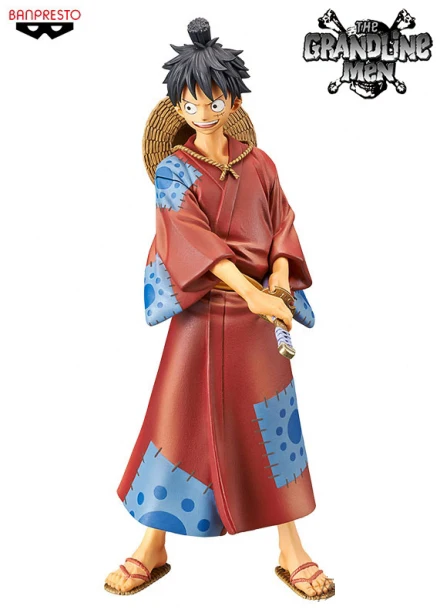 Фигурка фирмы Luffy из японского аниме ONE PIECE Оригинальная фигурка Banpresto DXF THE GRANDLINE MEN